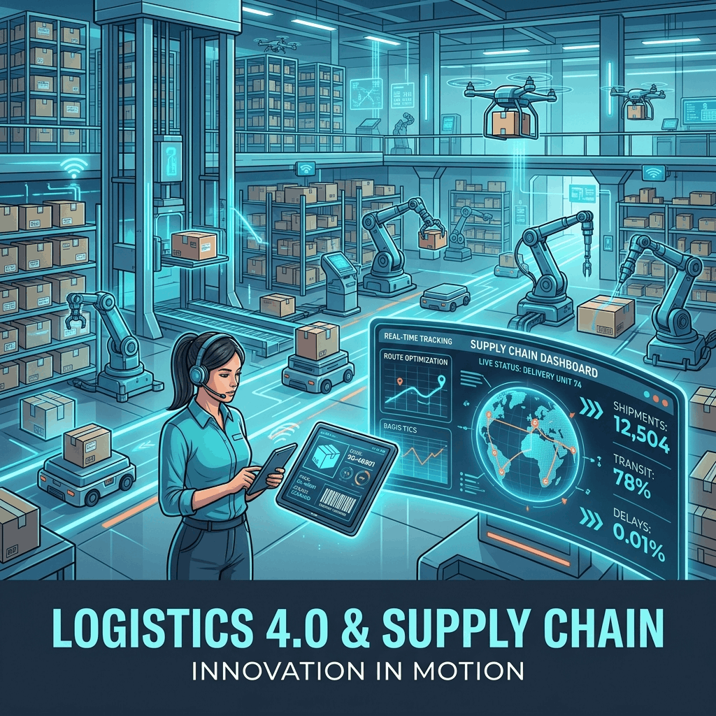 Curso de Logística 4.0 em Jundiaí